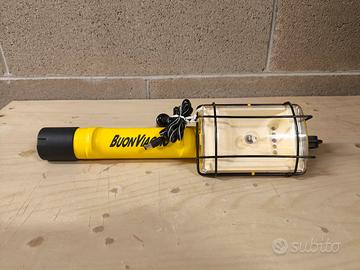 Lampada di emergenza per auto Beghelli vintage