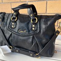 Borsa Coach in morbida Pelle e Cocco