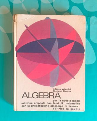 libro Algebra e rappresentazioni grafiche 1968