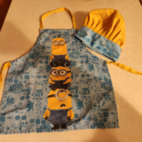 Grembiule con cappello da chef