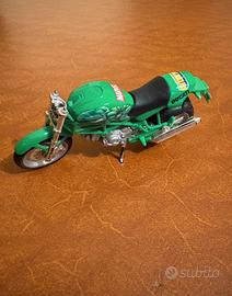 Modellino moto Ducati Hulk verde