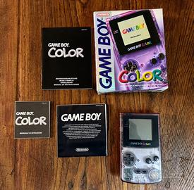 Gameboy color ghost violet edizione limitata