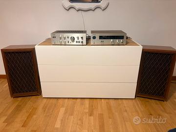 impianto stereo vintage primi anni '70