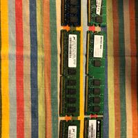 Memoria Ram RAM DDR2 240 pin desktop old PARTE 1