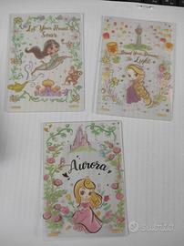 Cardfun carte aurora Rapunzel Jasmine principesse