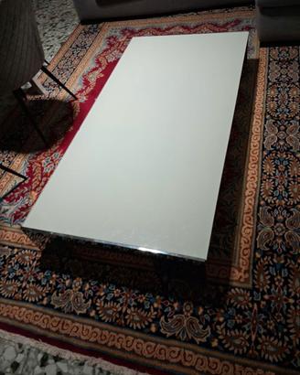 Tavolo da Fumo di Design 160x79 – Acciaio Cromato