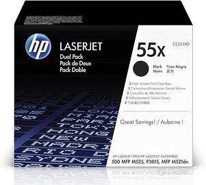 Toner HP Originale 55X CE255XD