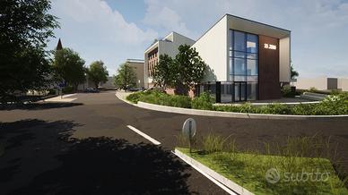 Negozio di 130mq zero branco