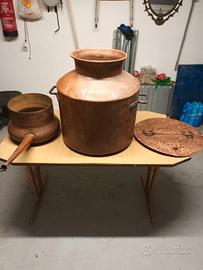 Alambicco distillatore grappa originale in rame
