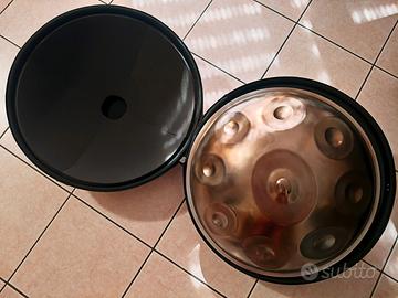 Handpan D Kurd 440 Hz + Custodia