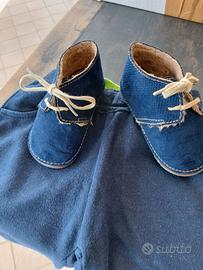 scarpe n 19 messe  poco e pantalone mesi 4. 