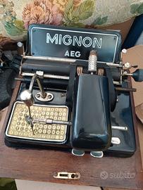 MACCHINA PER SCRIVERE MIGNON MOD.4