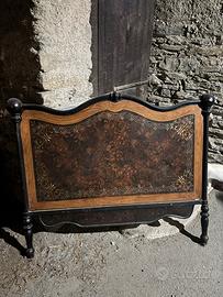 Letto antico Liberty una piazza e mezza