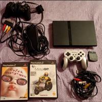  PlayStation 2 con giochi 