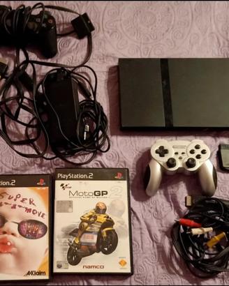 PlayStation 2 con giochi 
