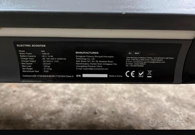 Monopattino elettrico 1000w