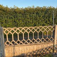 Recinzione in cemento