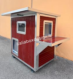 Casetta coibentata per gatti