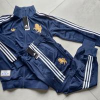 Tuta Juventus zebra blu adidas S