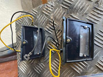 Coppia luci targa per fiat x 1/9