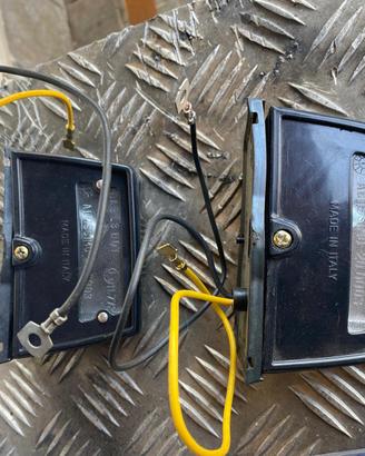Coppia luci targa per fiat x 1/9