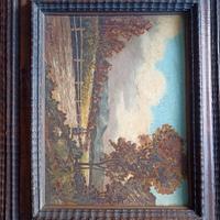 Dipinto del noto pittore ligure Angelo Gandolfo