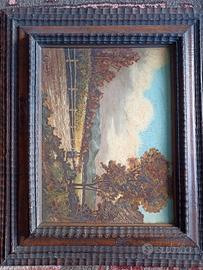 Dipinto del noto pittore ligure Angelo Gandolfo