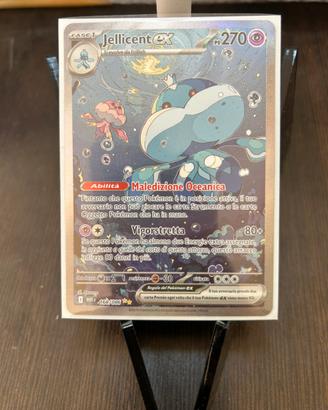 Carta Pokémon Jellicent EX SAR 168/086