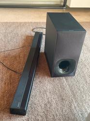 Soundbar + Subwoofer Sony SA-CT180  			