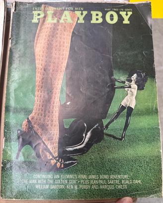 Lotto di 3 riviste playboy anni 60