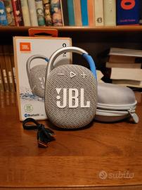 "JBL Clip" speaker + Custodia rigida e Cavo origin