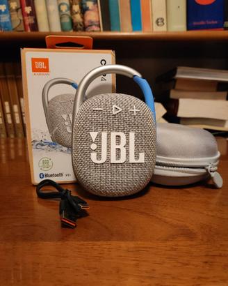"JBL Clip" speaker + Custodia rigida e Cavo origin