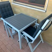 Tavolo da giardino + 2 sedie ikea reclinabili