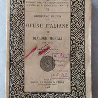 Giordano Bruno - Dialoghi morali  vol. II
