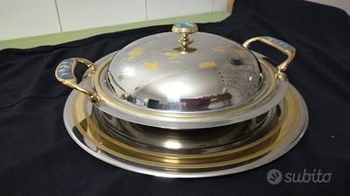 Set da portata Inoxriv vintage – Acciaio inox