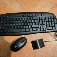 Logitech EX100 tastiera e mouse cordless