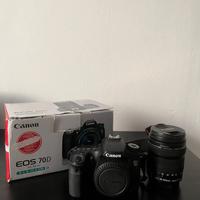 Canon EOS 70D + 18-135mm STM come nuova – 15.000 s