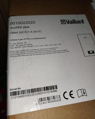 Caldaia ecotec plus vaillant vm 30 cs 1 5 NUOVA