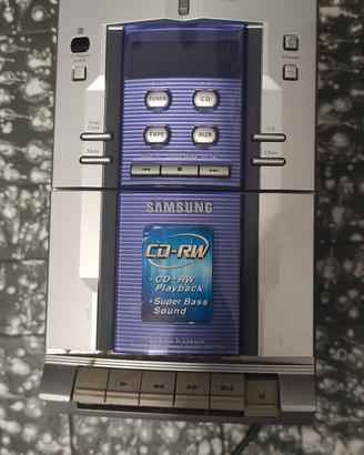 mini impianto stereo Samsung MM-L2 con casse