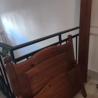 Letto singolo senza rete in legno per cameretta