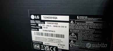 Scheda di potenza tv LG 75 pollici