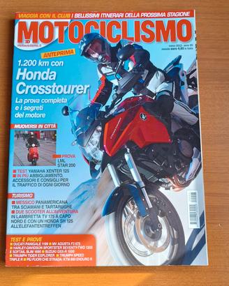 honda crosstourer rivista motociclismo 2012 ducati