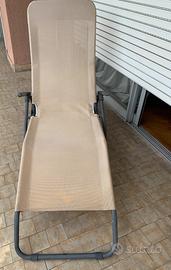 sdraio  lettino basculante