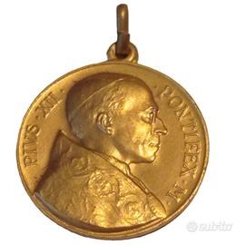 MEDAGLIA RELIGIOSA VATICANO PAPA PIUS XII PACELLI