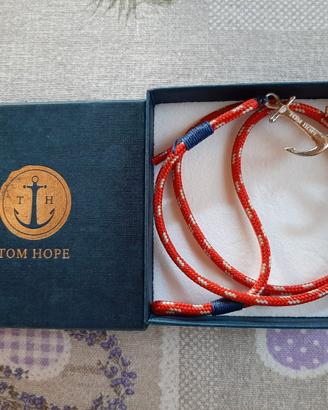 Bracciale Tom Hope rosso blu
