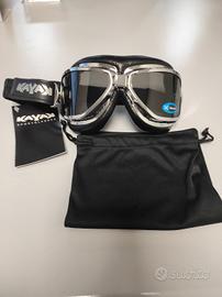 occhiali moto KAYAK nuovi