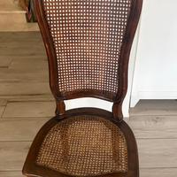 6 sedie paglia Vienna ottime cond. 95 Euro l'una