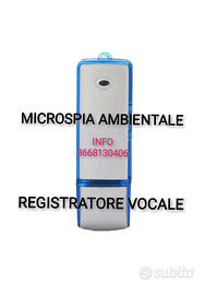 REGISTRATORE VOCALE ambientale