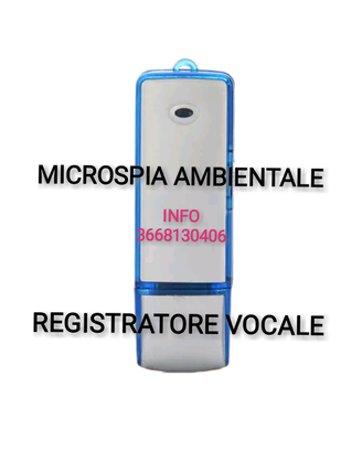 REGISTRATORE VOCALE ambientale