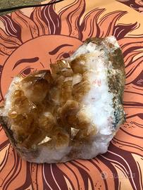 Minerali - Quarzo citrino variante Madera
